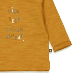 Feetje Lange Mouw Shirt Repeat Griddly Bear Okergeel -Kleintje Luxe feetje lange mouw shirt repeat griddly bear okergeel a317548 2