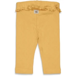 Feetje Legging Bloom Okergeel -Kleintje Luxe feetje legging bloom okergeel a411887 4