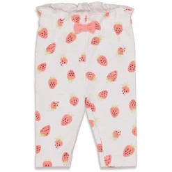 Feetje Leggings Berry Sweet Wit -Kleintje Luxe feetje leggings berry sweet wit a348724 2