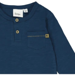 Feetje Long Sleeve Shirt No Waves No Fun Indigo 7 Feetje Long Sleeve Shirt No Waves No Fun Indigo -Kleintje Luxe feetje long sleeve shirt no waves no fun indigo a345856 2