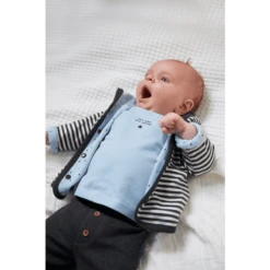 Feetje Longsleeve Fun Mini Person Blauw -Kleintje Luxe feetje longsleeve fun mini person blauw a288925 4