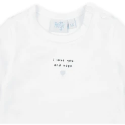 Feetje Longsleeve To The Moon Dots Wit -Kleintje Luxe feetje longsleeve to the moon dots wit a288940 2