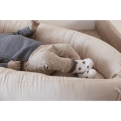 Feetje Nuts About You Taupe Melange Slip-on Broek -Kleintje Luxe feetje nuts about you taupe melange slip on broek a382816 2