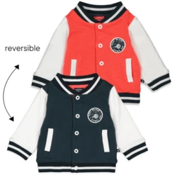 Feetje Omkeerbaar Jasje Blub Club Marine -Kleintje Luxe feetje omkeerbaar jasje blub club marine a345678 3