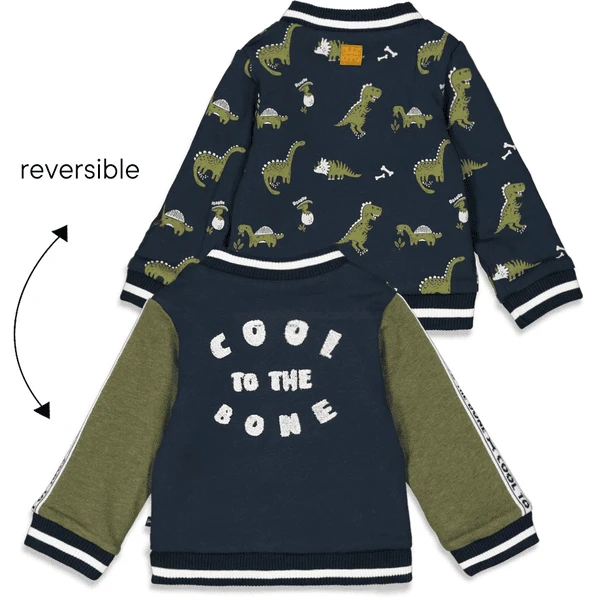 Feetje Omkeerbaar Jasje Cool To The Bone Marine 2 Feetje Omkeerbaar Jasje Cool To The Bone Marine - Afbeelding 2