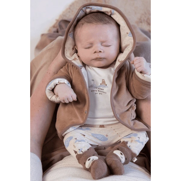 Feetje Omkeerbare Jas Bear Y Nice Zand 3 Feetje Omkeerbare Jas Bear Y Nice Zand - Afbeelding 3