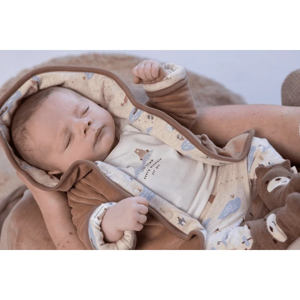 Feetje Omkeerbare Jas Bear Y Nice Zand 4 Feetje Omkeerbare Jas Bear Y Nice Zand - Afbeelding 4