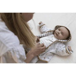 Feetje Omkeerbare Jas Keep On Smiling Grijs Melange -Kleintje Luxe feetje omkeerbare jas keep on smiling grijs melange a414497 4