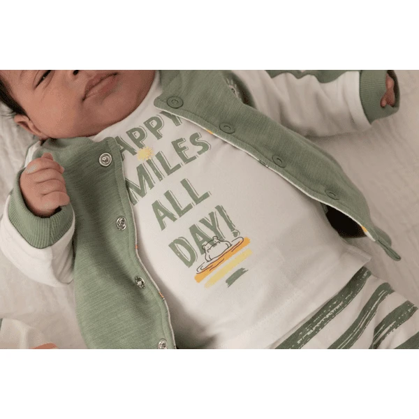 Feetje Omkeerbare Jas Mr. Zonneschijn Groen 3 Feetje Omkeerbare Jas Mr. Zonneschijn Groen - Afbeelding 3