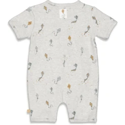 Feetje Player Keep On Smiling Grijs Melange -Kleintje Luxe feetje player keep on smiling grijs melange a414434 3