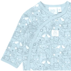 Feetje Pyjama Met Klapvoet We Are Family Blue -Kleintje Luxe feetje pyjama met klapvoet we are family blue a297966 2