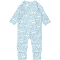 Feetje Pyjama Met Klapvoet We Are Family Blue -Kleintje Luxe feetje pyjama met klapvoet we are family blue a297966 4