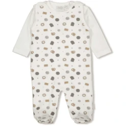 Feetje Romper 2-delig Mini Cookie Uit White