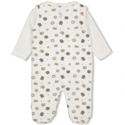 Feetje Romper 2-delig Mini Cookie Uit White -Kleintje Luxe feetje romper 2 delig mini cookie uit white a309664 3