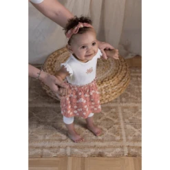 Feetje Shirt Jurk Have A Nice Daisy Terra Roze -Kleintje Luxe feetje shirt jurk have a nice daisy terra roze a346493 2