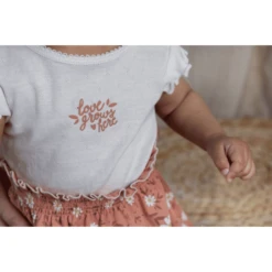 Feetje Shirt Jurk Have A Nice Daisy Terra Roze -Kleintje Luxe feetje shirt jurk have a nice daisy terra roze a346493 4