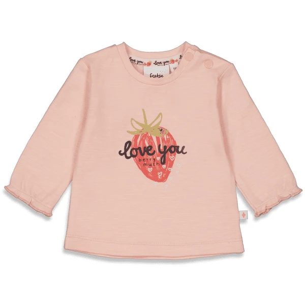 Feetje Shirt Lange Mouw Berry Zoet Roze 1 Feetje Shirt Lange Mouw Berry Zoet Roze