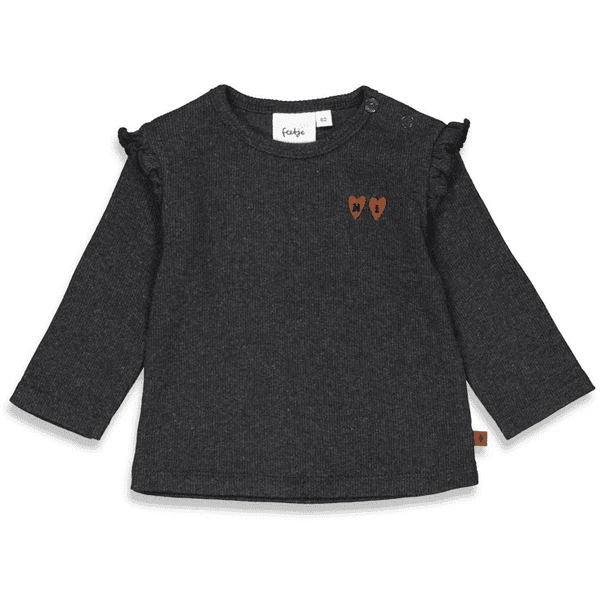 Feetje Shirt Lange Mouw Wild Antraciet Melange 1 Feetje Shirt Lange Mouw Wild Antraciet Melange