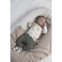 Feetje Shirt Met Lange Mouwen AOP Cool-A-Saurus Sand Melange -Kleintje Luxe feetje shirt met lange mouwen aop cool a saurus sand melange a416060 4