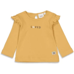 Feetje Shirt Met Lange Mouwen Bloom Okergeel -Kleintje Luxe feetje shirt met lange mouwen bloom okergeel a411873 2