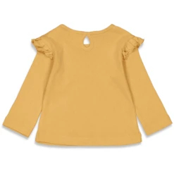 Feetje Shirt Met Lange Mouwen Bloom Okergeel -Kleintje Luxe feetje shirt met lange mouwen bloom okergeel a411873 3