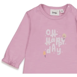 Feetje Shirt Met Lange Mouwen Cotton Candy Purple -Kleintje Luxe feetje shirt met lange mouwen cotton candy purple a416305 2