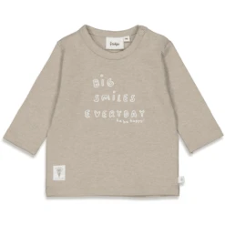 Feetje Shirt Met Lange Mouwen Ice Ice Baby Taupe Melange