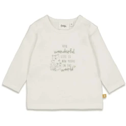 Feetje Shirt Met Lange Mouwen Welcome Tot Earth Korting White -Kleintje Luxe feetje shirt met lange mouwen welcome tot earth korting white a317451 3