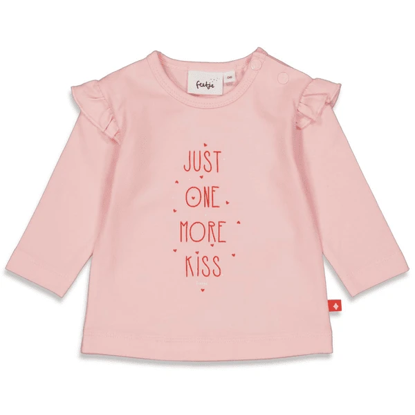 Feetje Shirt Met Lange Mouwen, Zooo Schattig Roze 1 Feetje Shirt Met Lange Mouwen, Zooo Schattig Roze