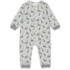 Feetje Slaap Overall Premium Dino Grijs Gemêleerd