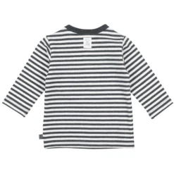 Feetje Strepen Met Lange Mouwen Minipersoon Antraciet-melange -Kleintje Luxe feetje strepen met lange mouwen minipersoon antraciet melange a288919 1