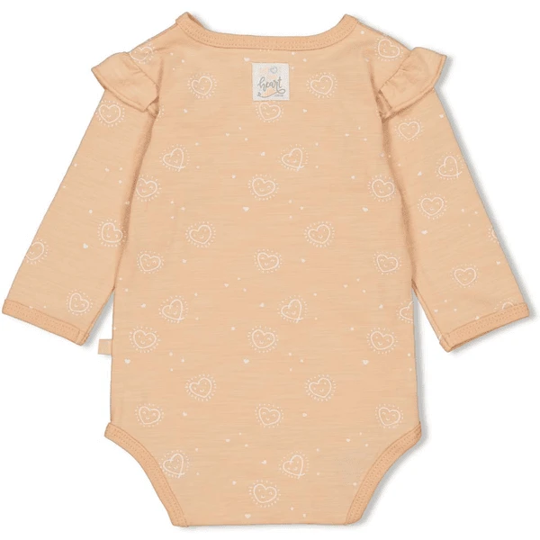 Feetje Swaddle Lichaam Heart S Perzik 2 Feetje Swaddle Lichaam Heart S Perzik - Afbeelding 2