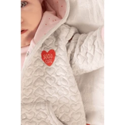 Feetje Sweat Jasje Sooo Cute Grijs Gemêleerd -Kleintje Luxe feetje sweat jasje sooo cute grijs gemeleerd a348507 3