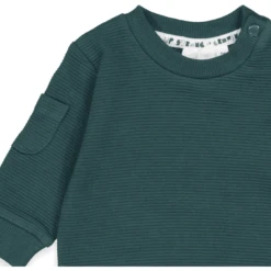 Feetje Sweatshirt Familie Teal -Kleintje Luxe feetje sweatshirt familie teal a379493 2