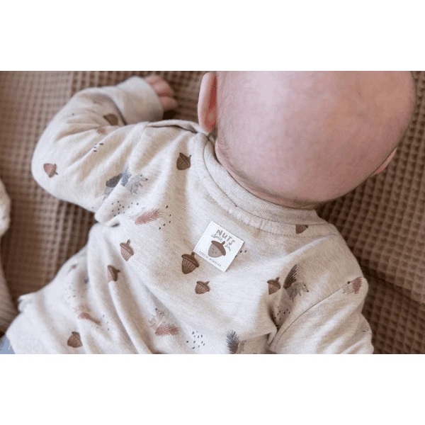 Feetje Sweatshirt Nuts About You Taupe Melange 4 Feetje Sweatshirt Nuts About You Taupe Melange - Afbeelding 4