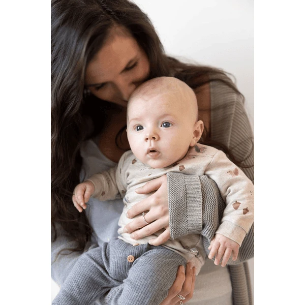 Feetje Sweatshirt Nuts About You Taupe Melange 5 Feetje Sweatshirt Nuts About You Taupe Melange - Afbeelding 5