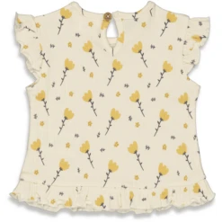 Feetje T-shirt Bloom Natuur -Kleintje Luxe feetje t shirt bloom natuur a411878 1