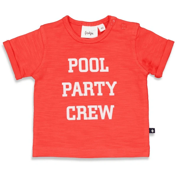 Feetje T-shirt Blub Club Rood 1 Feetje T-shirt Blub Club Rood