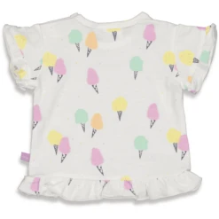 Feetje T-shirt Cotton Snoep Natuur -Kleintje Luxe feetje t shirt cotton snoep natuur a416313 4