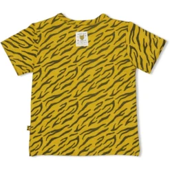 Feetje T-shirt Go Wild Geel -Kleintje Luxe feetje t shirt go wild geel a309717 1