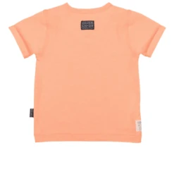 Feetje T-shirt Mr. Good Looks Neon Orange -Kleintje Luxe feetje t shirt mr good looks neon orange a288824 1