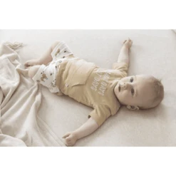 Feetje T-shirt Stranddagen Sand Melange -Kleintje Luxe feetje t shirt stranddagen sand melange a411705 2