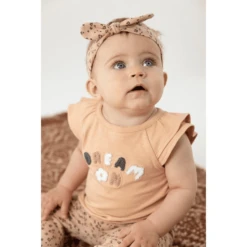 Feetje T-Shirt Volg Je Dream S Perzik -Kleintje Luxe feetje t shirt volg je dream s perzik a409373 2