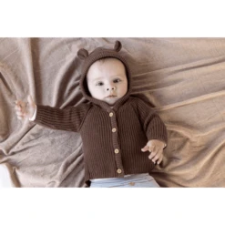 Feetje Vest Bear Y Nice Zand 7 Feetje Vest Bear Y Nice Zand -Kleintje Luxe feetje vest bear y nice zand a385588 2