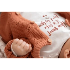 Feetje Vest Cherry Terra Roze -Kleintje Luxe feetje vest cherry terra roze a382787 2