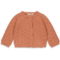 Feetje Vest Cherry Terra Roze -Kleintje Luxe feetje vest cherry terra roze a382787 3