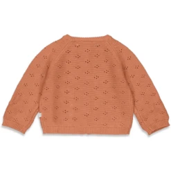 Feetje Vest Cherry Terra Roze -Kleintje Luxe feetje vest cherry terra roze a382787 4