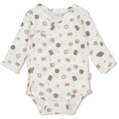 Feetje Wikkel Bodysuit Mini Cookie Off White -Kleintje Luxe feetje wikkel bodysuit mini cookie off white a309923 2