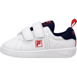 Fila Cross Hof 2NT Klittenband White - Fila Navy -Kleintje Luxe fila cross hof 2nt klittenband white fila navy a409481 4