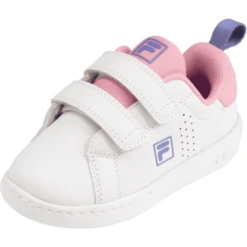 Fila Lage Schoen Cross Court 2 NT Klittenband White -Wild Rose